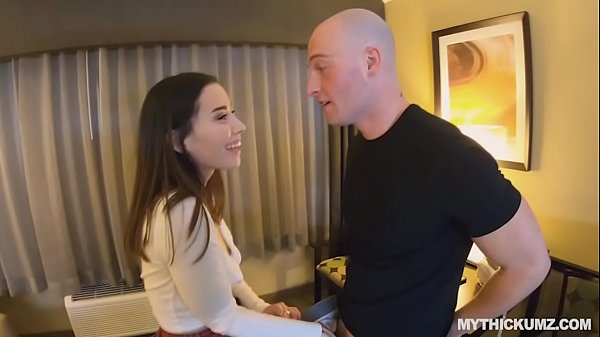 Pounding_Asian American PAWG cutie in a motel room