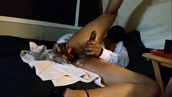 Play MP4 - Trying out my new 10 inch dildo &comma;sorry for blocking my cumshot with my shoe