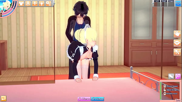 Maid sheffield engages in sexy services for guy koikatsu 