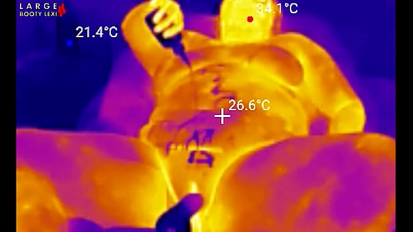 First BBC Sex Machine Fuck: Oiled Up BBW Cums Hard on Your Massive Cock, 15 Min Ride and Cum Countdown, POV Thermal (4K Landscape) 