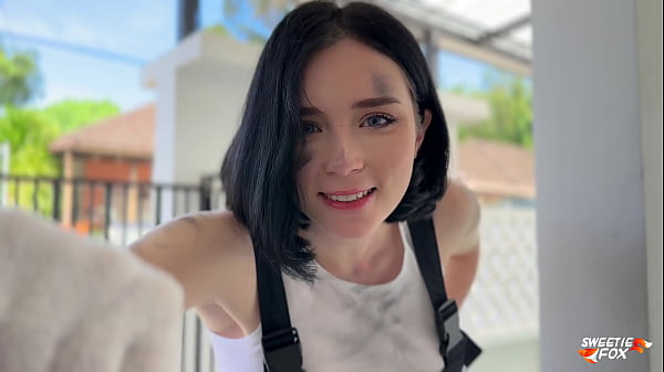 Beauty Auto Mechanic Deepthroat_Rough Fucks and_Gets Facial POV