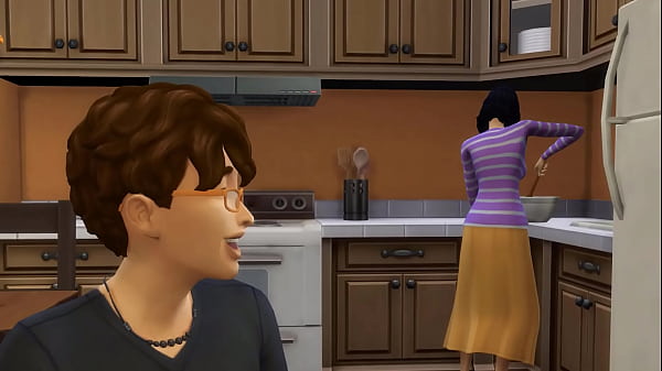 Play MP4 - Step-Mom caught StepSon watching porn and masturbating so this helps her first time having sex