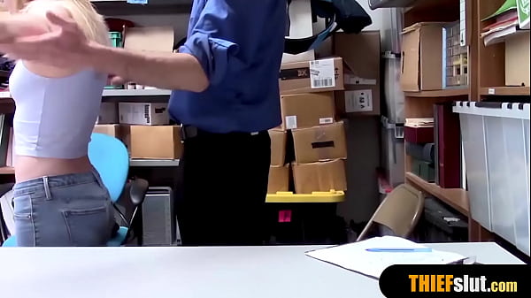 Play MP4 - Virgin shoplifter teen rough fucked by a cop on CCTV