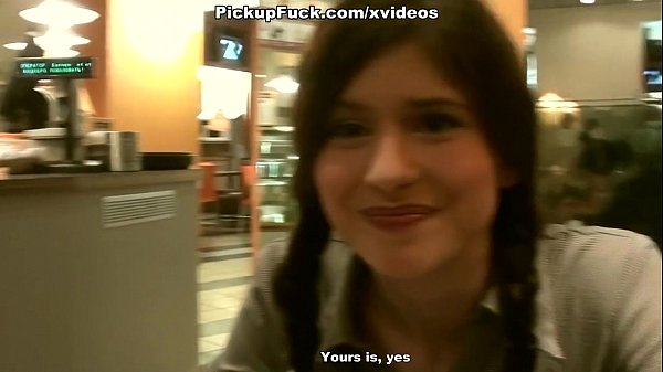 Play MP4 - Girl with two braids does blowjob for two guys at the same time