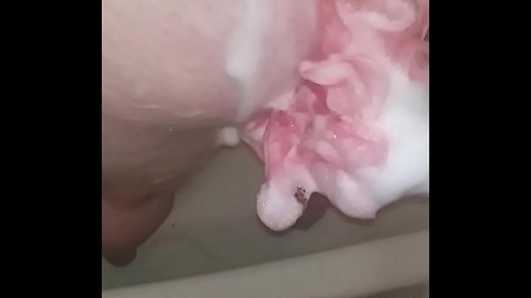 Getting Momma's asshole washed then fingerBANGED in my wet pussy 