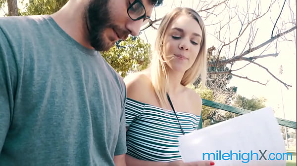 How Dumb Teen Blonde Gets Her Math Assignments Done- Gabby Carter preview