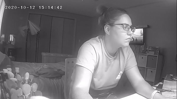 Play MP4 - Slutty Teen Skips Homework to Masturbate to Porn Hidden Cam