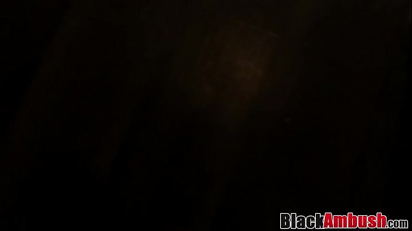 Curly blonde Tiffany drilled hard_by interracial ambush