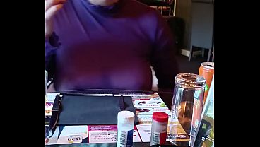 transparent at the restaurant