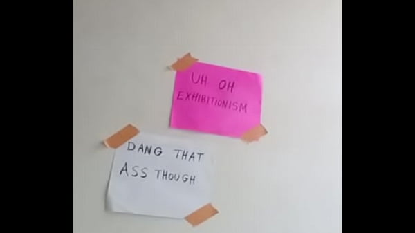 Choosing between uh oh exhibitionism or dang that ass though for an aesthetic background 1 