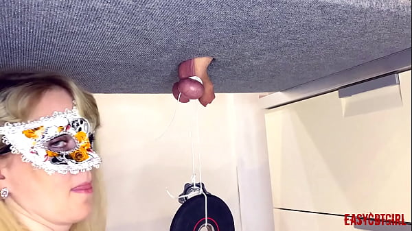 Play MP4 - I persuaded my step sister to play with my eggs on the milking table&comma; and she tied weights to them AnnyCandy Painboy