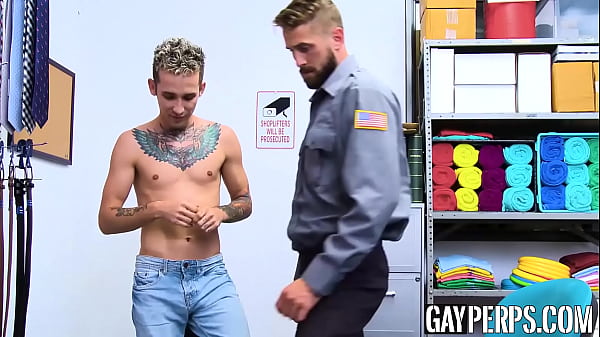 Inked jock perp drilled hardcore raw 