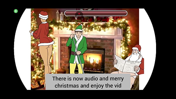 mrs claus is loveing the elf?!?! 