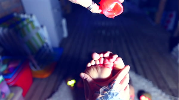 Captive Unicorn For Foot_Worship_And Wax_Play