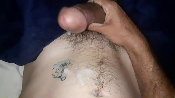 Solo jacking off my big cock 