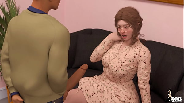 Hot Nerdy Wife Gets A Taste Of The College Boy's Rock Hard Cock thumbnail