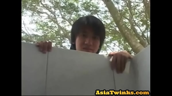 Athletic Asian breeding twink after rimjob and shower 