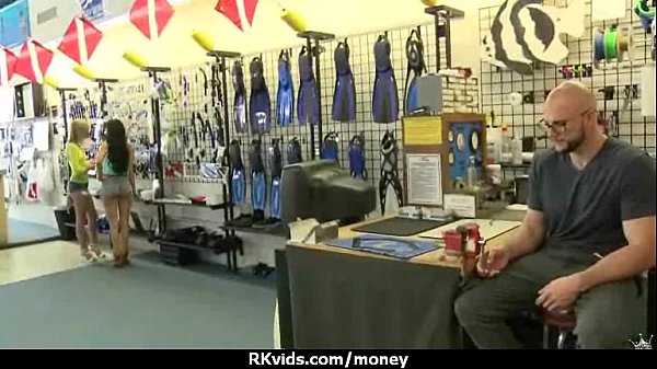 Tight teen_fucks a_man in front of_the camera for cash 28