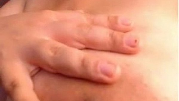 Chubby Chick Shows Off Her Very Large Breasts 