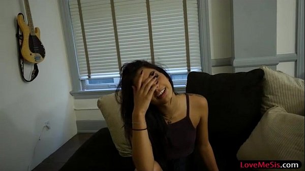 Pretty stepsis gives head and gets pounded by her stepbro