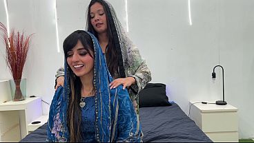 Incredible Threesome With Two Arabs With Big Tits And Tight Pussies - Aaliyah Yasin And Jade Presley thumbnail