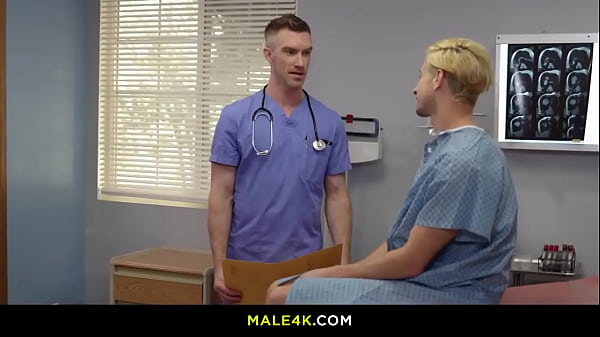 Sexy Dr. Fitt Has A Patient Who Seems To Have More Than Just A Medical Problem, He&rsquo;s Fucking Horny thumbnail