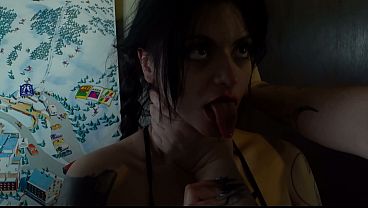 Strip pong with teenage pornstars 