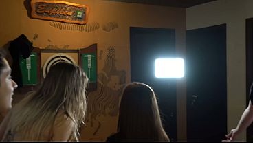 Play MP4 - Strip pong with teenage pornstars&excl;