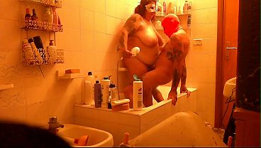Big Giants Tits Fuck Shower thumbnail