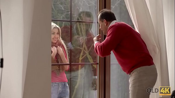 Play MP4 - OLD4K&period; Blonde-haired teen experiences amazing sex with old lover