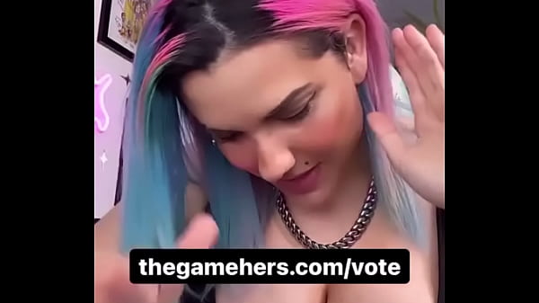 Press Big Busty Tits Against Desk thumbnail