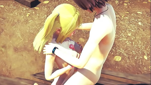 Fary tail & one pice hentai lucy & nami threesome with a boy