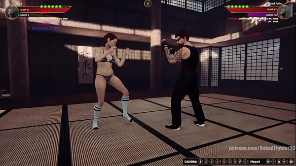 Zoya VS Lord Jerle_Naked Fighter 3D