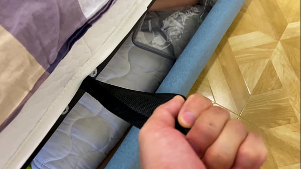 Son (stepson) took advantage of the helplessnessof the Stepmother stuck underthe bed