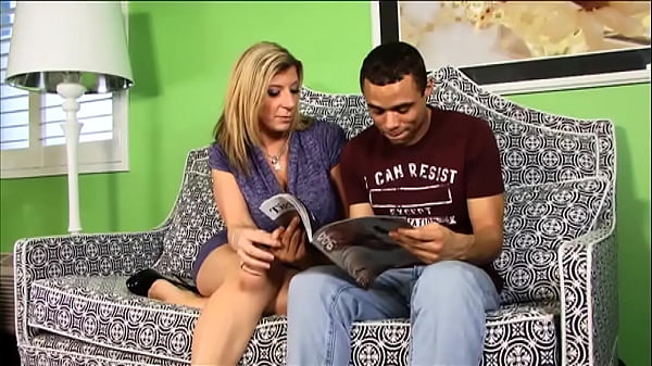 Two Busty Mature Blondes Double Team A Big Black Cock thumbnail