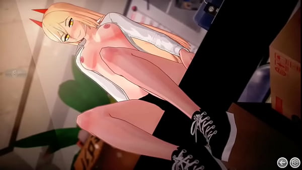 Sexy día con poweren la oficina MHF