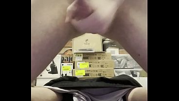 Amateur Twink Cumming Hard And Fucking Himself With A Huge 21cm Dildo thumbnail