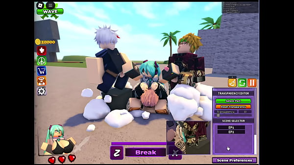 Whorblox miku jugando sola 