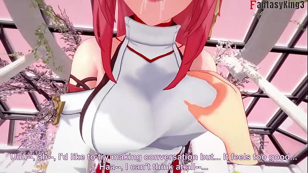 Yae Miko Having sex | 2 | Genshin Impact | Full & Full POV version on PTRN and Sheer: Fantasyking3 (step, ahegao pink haired girl) 