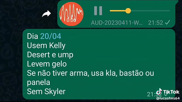 Comendo xota o dia inteiro 