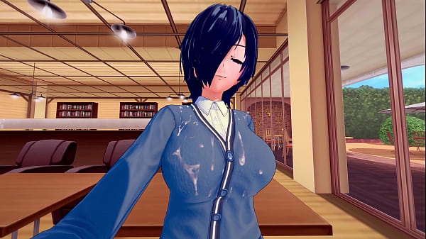 Touka gets fucked hard in the cafe pov style 