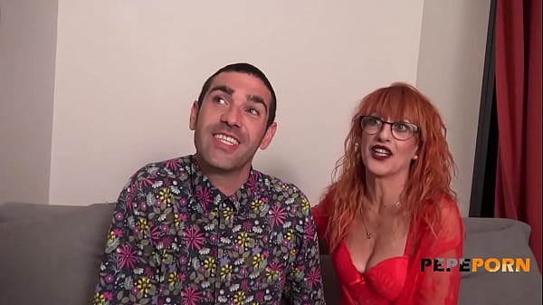 Lydia MILF wanted to taste Bobby's thick cock finally! 