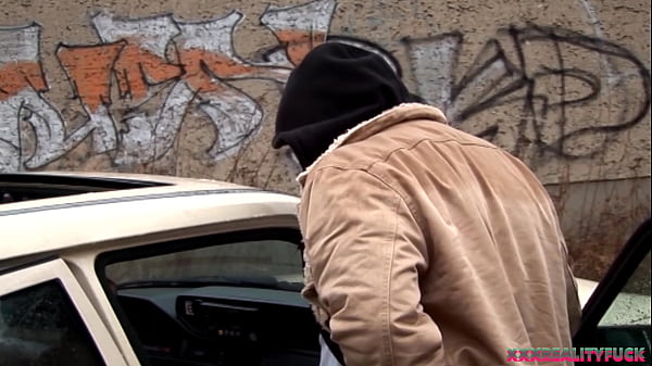 Sexy red head taxi driver get harddidcl outdoor, eating_sticky cum