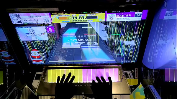 チュウニズム_サドマミホリック_14 AJ 手元