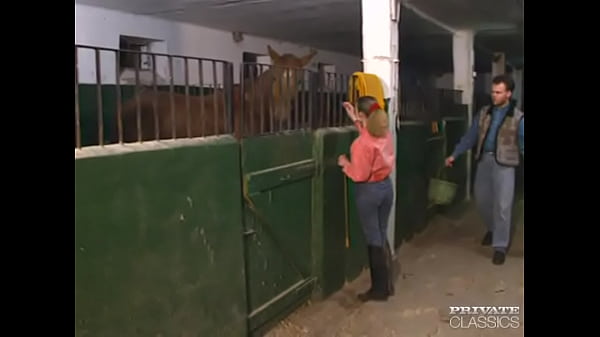 Angelica Bella and Nicolette_Assfucked by a Stud in aStable