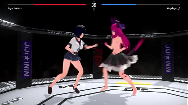 Fuck orFight Anime girls throwing hands and clothes