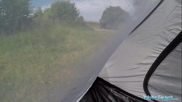 PublicAgent Anissa Kateis a Big Boobed Cheating Wife Fucked in Tent
