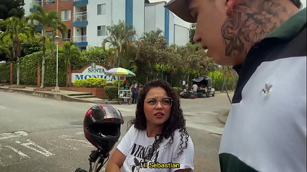 Innocent brunette fucks a stranger for moneySara Films