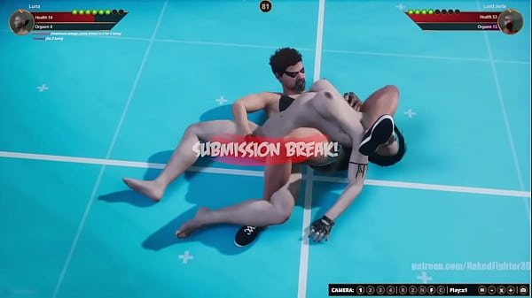 Luna VS Lord Jerle_Naked Fighter 3D