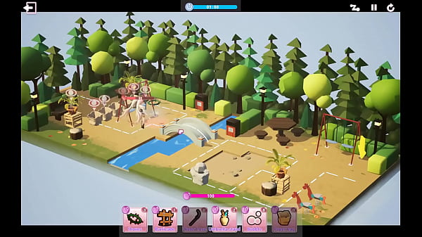 Play MP4 - Cute Honey Bunny Girl &lbrack; Hentai Game PornPlay &rsqb; Ep&period;2 rough doggystyle after a romantic date in the park